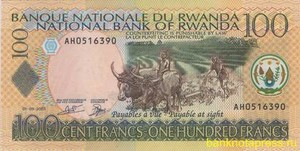 100 франков 2003 года