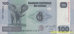 100 франков 2007 года