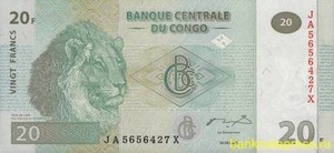 20 франков 2003 года