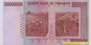 5000000000 долларов 2008 года зимбабве