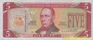 5 долларов 2011 года
