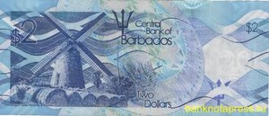 2 доллара 2013 года барбадос