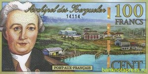100 франков 2010 года